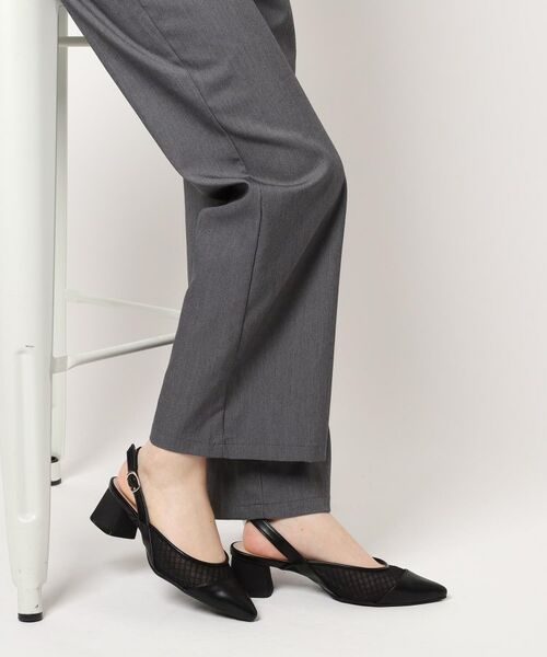 ESPERANZA / エスペランサ パンプス | ポインテッド切り替えバックストラップ | 詳細25