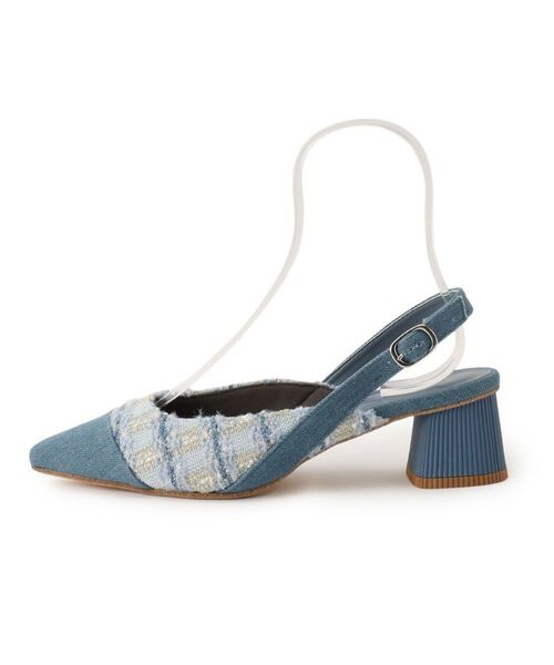 ESPERANZA / エスペランサ パンプス | ポインテッド切り替えバックストラップ | 詳細5