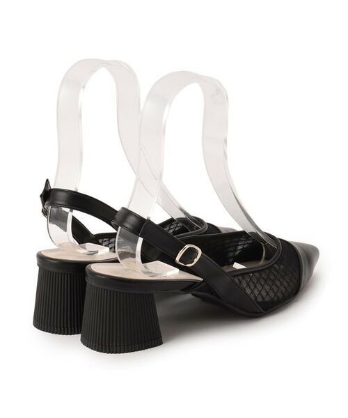 ESPERANZA / エスペランサ パンプス | ポインテッド切り替えバックストラップ | 詳細6