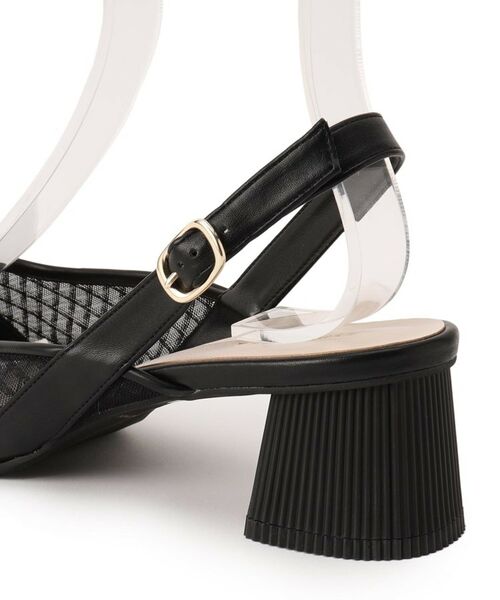 ESPERANZA / エスペランサ パンプス | ポインテッド切り替えバックストラップ | 詳細9