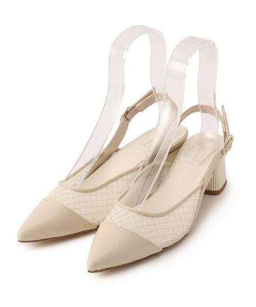 ESPERANZA/エスペランサ ポインテッド切り替えバックストラップ アイボリー(904) LL(24.5cm-25.0cm) ESPERANZA/エスペランサ ポインテッド切り替えバックストラップ アイボリー(904) LL(24.5cm-25.0cm)