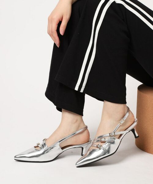 ESPERANZA / エスペランサ パンプス | バックストラップミドルヒールパンプス | 詳細15