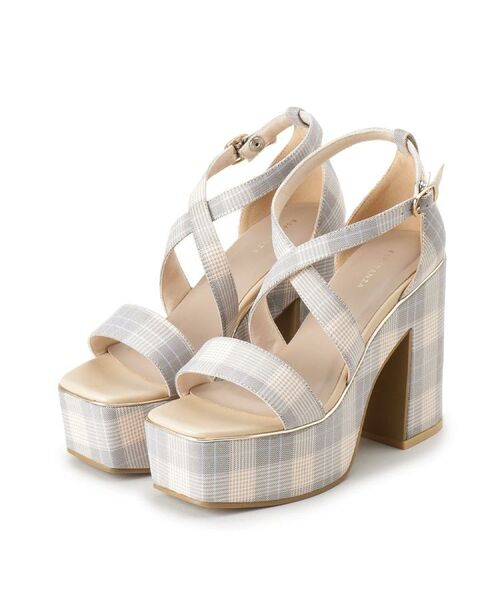 ESPERANZA / エスペランサ サンダル | 【ラク盛り／サンダル】リピーター続出／脚長美脚　クロスストラップサンダル | 詳細12