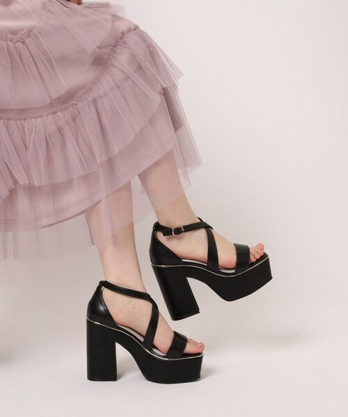 ESPERANZA / エスペランサ サンダル | 【ラク盛り／サンダル】リピーター続出／脚長美脚　クロスストラップサンダル | 詳細8