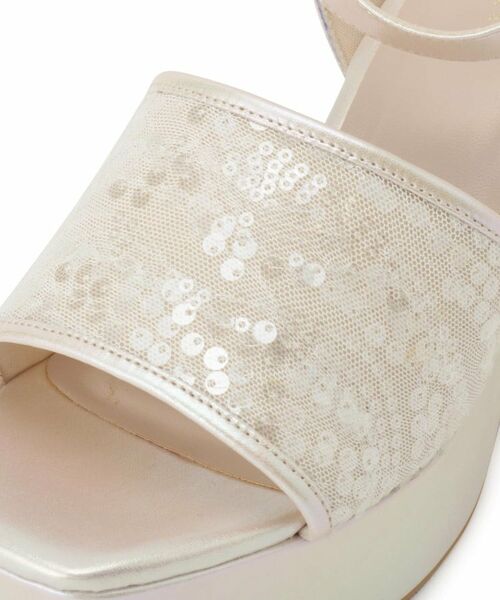 ESPERANZA / エスペランサ サンダル | 【ラク盛り／サンダル】リピーター続出／脚長美脚　スパンコール厚底サンダル | 詳細11