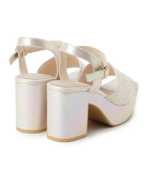 ESPERANZA / エスペランサ サンダル | 【ラク盛り／サンダル】リピーター続出／脚長美脚　スパンコール厚底サンダル | 詳細5