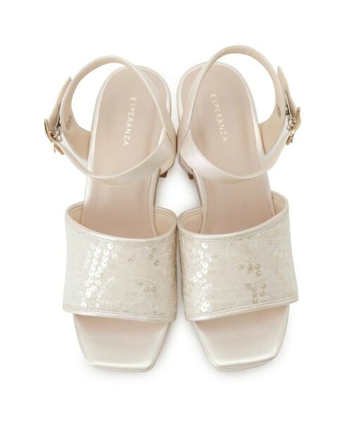 ESPERANZA / エスペランサ サンダル | 【ラク盛り／サンダル】リピーター続出／脚長美脚　スパンコール厚底サンダル | 詳細6