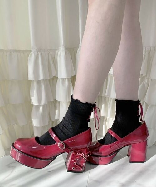 ESPERANZA / エスペランサ パンプス | 厚底ヒールレースアップパンプス | 詳細22