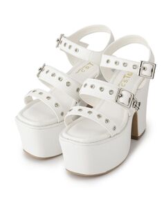 ESPERANZA / エスペランサ サンダル | 厚底バタフライ付ベルトサンダル