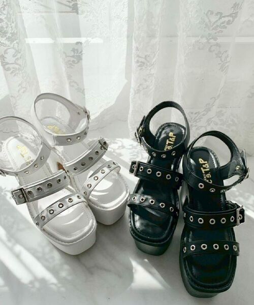 ESPERANZA / エスペランサ サンダル | 厚底バタフライ付ベルトサンダル | 詳細19