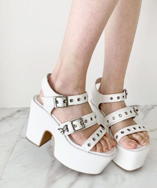 ESPERANZA / エスペランサ サンダル | 厚底バタフライ付ベルトサンダル | 詳細24