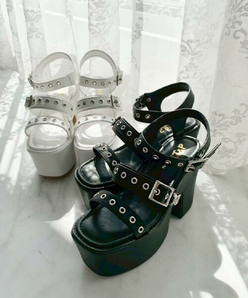 ESPERANZA / エスペランサ サンダル | 厚底バタフライ付ベルトサンダル | 詳細25