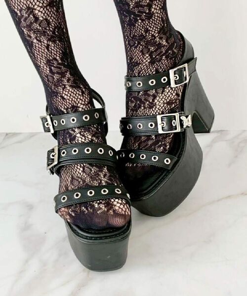 ESPERANZA / エスペランサ サンダル | 厚底バタフライ付ベルトサンダル | 詳細28