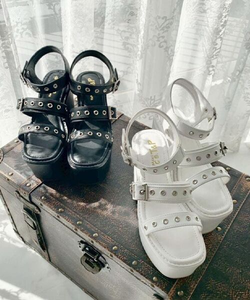 ESPERANZA / エスペランサ サンダル | 厚底バタフライ付ベルトサンダル | 詳細29