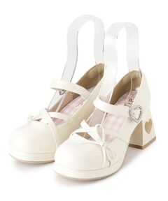 ESPERANZA / エスペランサ パンプス | 厚底ハートヒールストラップパンプス