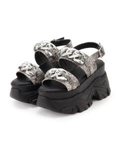 ESPERANZA / エスペランサ サンダル | ビックチェーン付き厚底サンダル