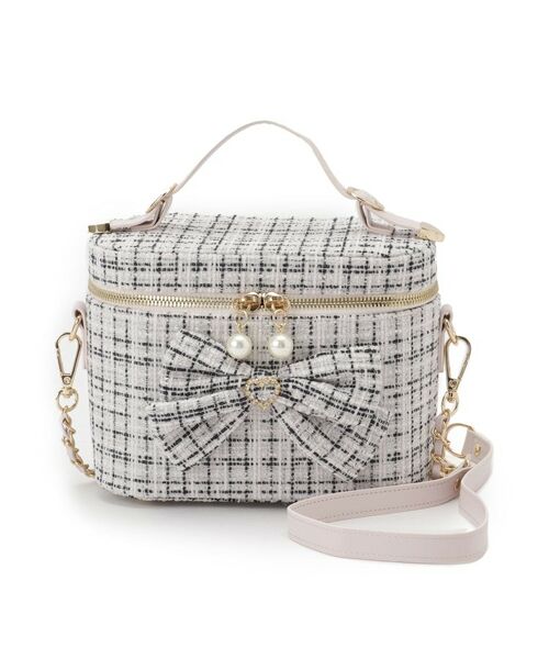 ESPERANZA / エスペランサ ショルダーバッグ | リボン付きバニティショルダーバッグ | 詳細1