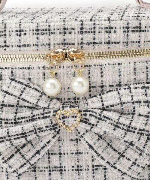 ESPERANZA / エスペランサ ショルダーバッグ | リボン付きバニティショルダーバッグ | 詳細14