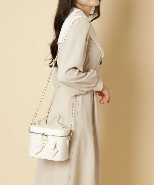 ESPERANZA / エスペランサ ショルダーバッグ | リボン付きバニティショルダーバッグ | 詳細16