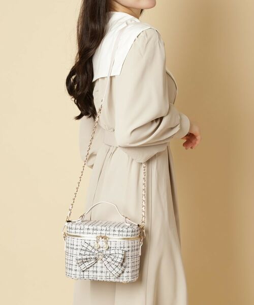 ESPERANZA / エスペランサ ショルダーバッグ | リボン付きバニティショルダーバッグ | 詳細21