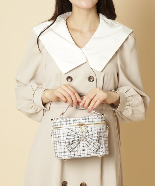 ESPERANZA / エスペランサ ショルダーバッグ | リボン付きバニティショルダーバッグ | 詳細23