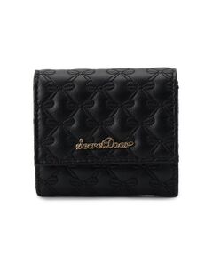 ESPERANZA / エスペランサ 財布・コインケース・マネークリップ | リボン総柄刺繍三つ折り財布 ウォレット ミニウォレット