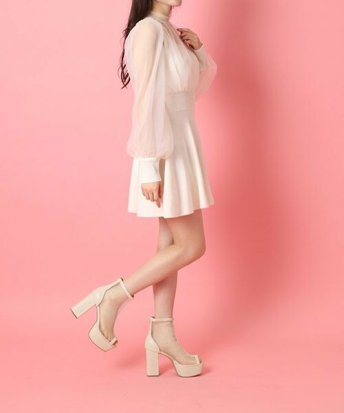 ESPERANZA / エスペランサ ブーツ（ショート丈） | 厚底チュールショートブーツ | 詳細13