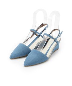 ESPERANZA / エスペランサ パンプス | ウェッジソールバックストラップパンプス