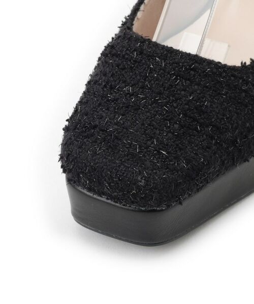 ESPERANZA / エスペランサ パンプス | スクエアトゥダブルストラップ厚底パンプス 結婚式二次会 パーティー 25SS | 詳細6