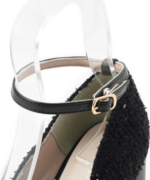 ESPERANZA / エスペランサ パンプス | スクエアトゥダブルストラップ厚底パンプス 結婚式二次会 パーティー 25SS | 詳細8