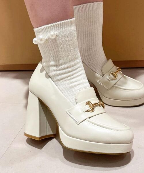 ESPERANZA / エスペランサ パンプス | 厚底ヒールアップローファー | 詳細16