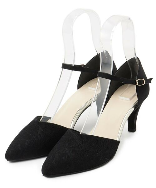 ESPERANZA/エスペランサ アンクルストラップパンプス ブラック(919) 25(22.5cm) ESPERANZA/エスペランサ アンクルストラップパンプス ブラック(919) 25(22.5cm)