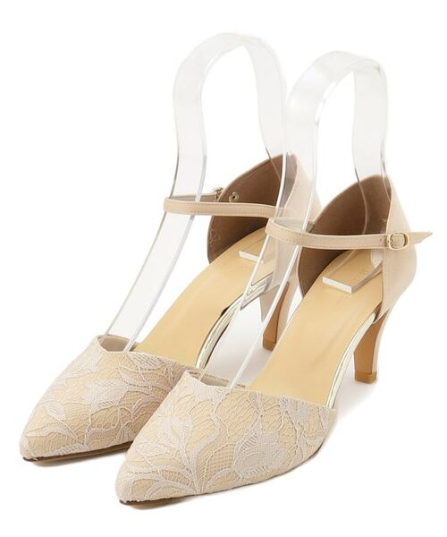ESPERANZA/エスペランサ アンクルストラップパンプス ベージュ(952) 20(22.0cm) ESPERANZA/エスペランサ アンクルストラップパンプス ベージュ(952) 20(22.0cm)