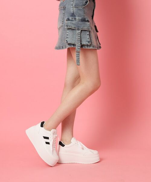 ESPERANZA / エスペランサ スニーカー | 厚底ラインデザインスニーカー | 詳細3