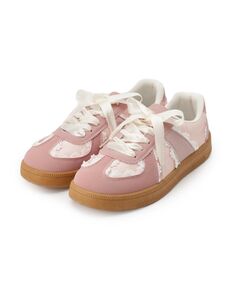 ESPERANZA / エスペランサ スニーカー | サテンリボンレース柄ガーリースニーカー