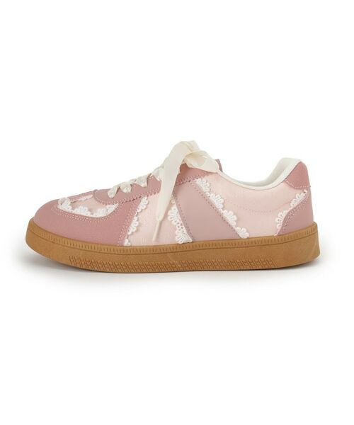 ESPERANZA / エスペランサ スニーカー | サテンリボンレース柄ガーリースニーカー | 詳細10