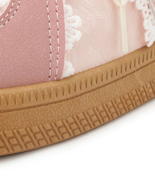 ESPERANZA / エスペランサ スニーカー | サテンリボンレース柄ガーリースニーカー | 詳細6