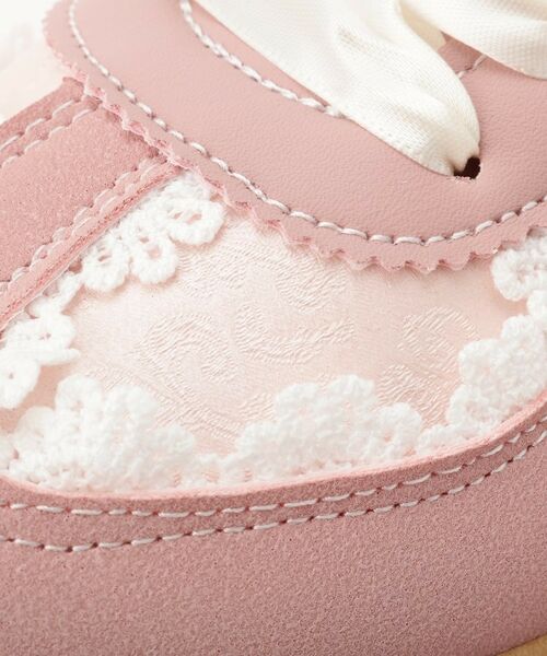 ESPERANZA / エスペランサ スニーカー | サテンリボンレース柄ガーリースニーカー | 詳細7