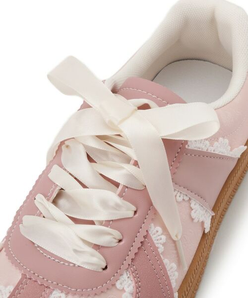 ESPERANZA / エスペランサ スニーカー | サテンリボンレース柄ガーリースニーカー | 詳細8
