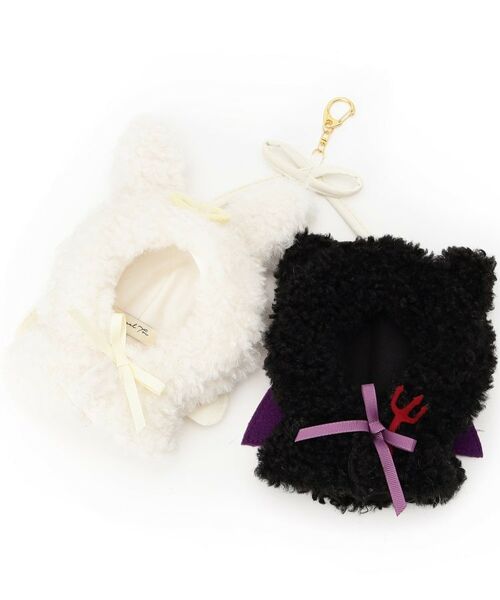 ESPERANZA/エスペランサ 【推し活グッズ】天使と悪魔大サイズ推しぬいポンチョキーホルダー ブラック(919) FREE ESPERANZA/エスペランサ 【推し活グッズ】天使と悪魔大サイズ推しぬいポンチョキーホルダー ブラック(919) FREE