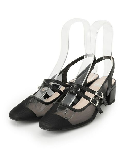 ESPERANZA / エスペランサ パンプス | ダブルベルトメッシュパンプス | 詳細1