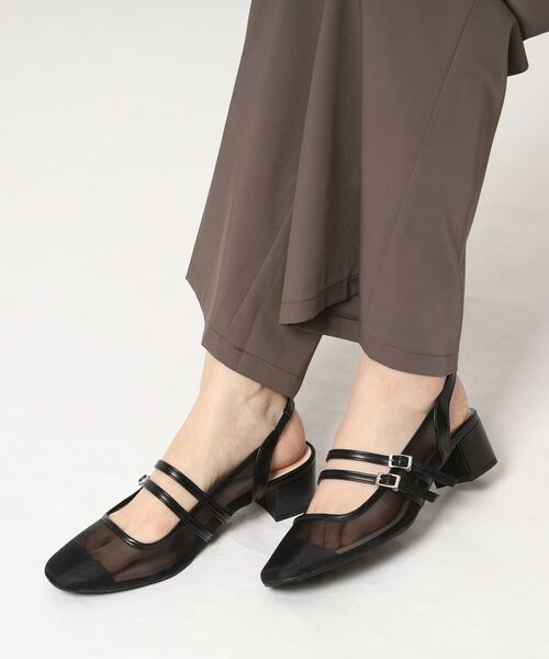 ESPERANZA / エスペランサ パンプス | ダブルベルトメッシュパンプス | 詳細13