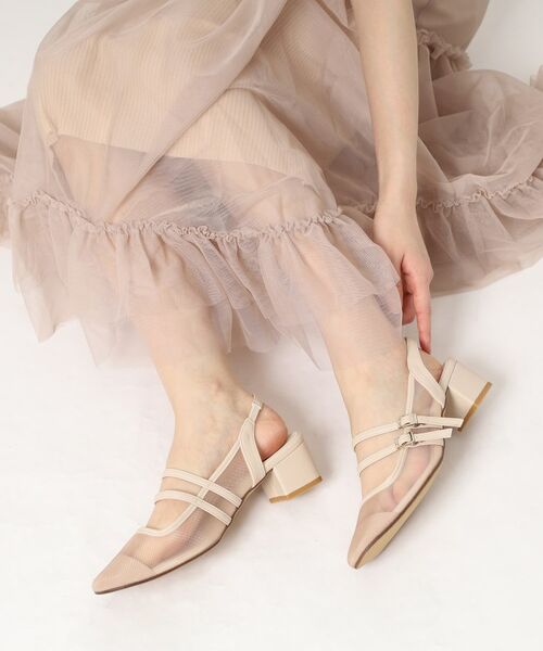 ESPERANZA / エスペランサ パンプス | ダブルベルトメッシュパンプス | 詳細16