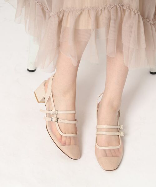 ESPERANZA / エスペランサ パンプス | ダブルベルトメッシュパンプス | 詳細17