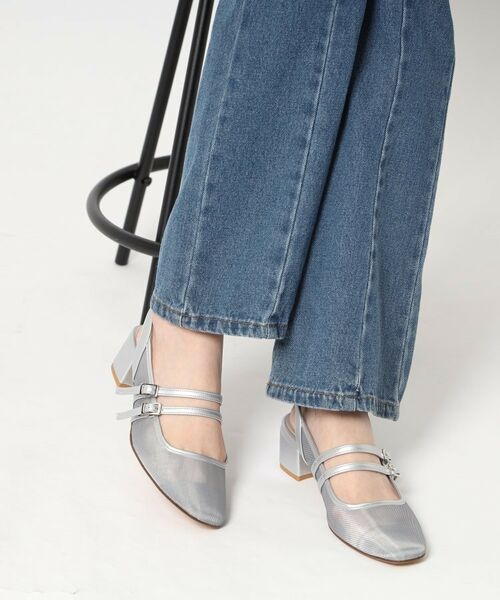 ESPERANZA / エスペランサ パンプス | ダブルベルトメッシュパンプス | 詳細18