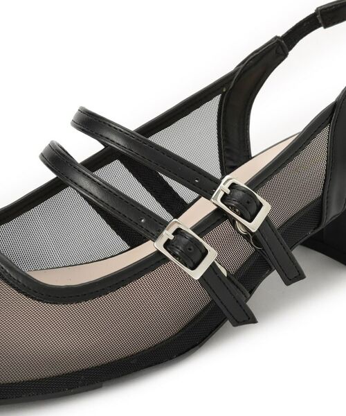 ESPERANZA / エスペランサ パンプス | ダブルベルトメッシュパンプス | 詳細9
