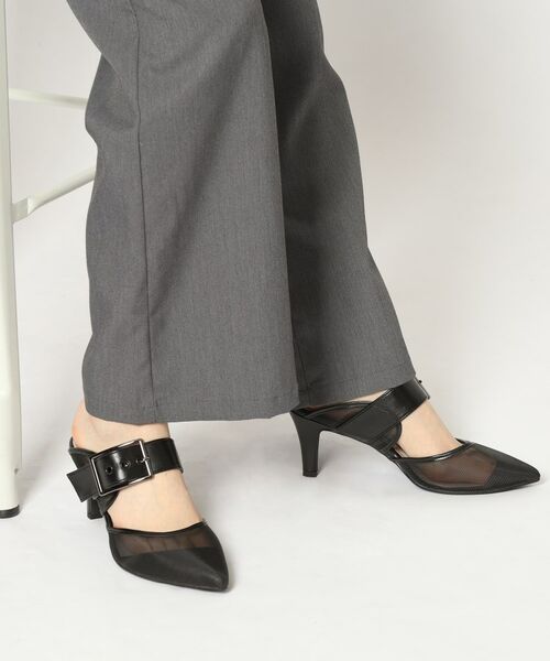 ESPERANZA / エスペランサ パンプス | バックルベルトメッシュミュール | 詳細15