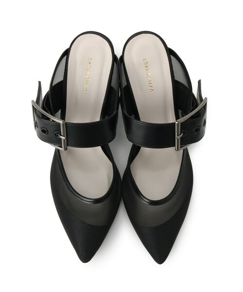 ESPERANZA / エスペランサ パンプス | バックルベルトメッシュミュール | 詳細4