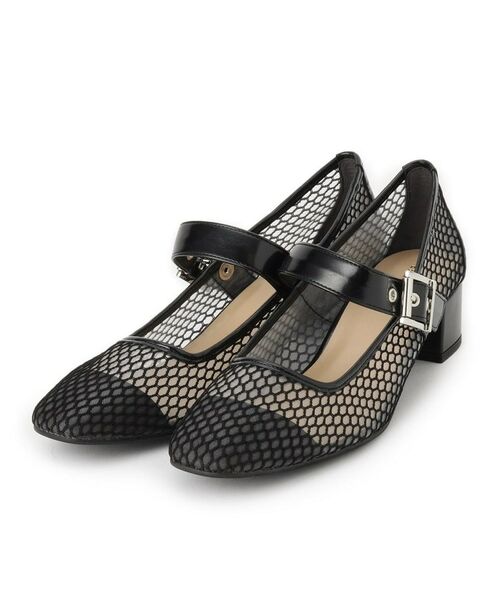 ESPERANZA/エスペランサ メッシュフラットパンプス ブラック(019) LL(24.5cm-25.0cm) ESPERANZA/エスペランサ メッシュフラットパンプス ブラック(019) LL(24.5cm-25.0cm)