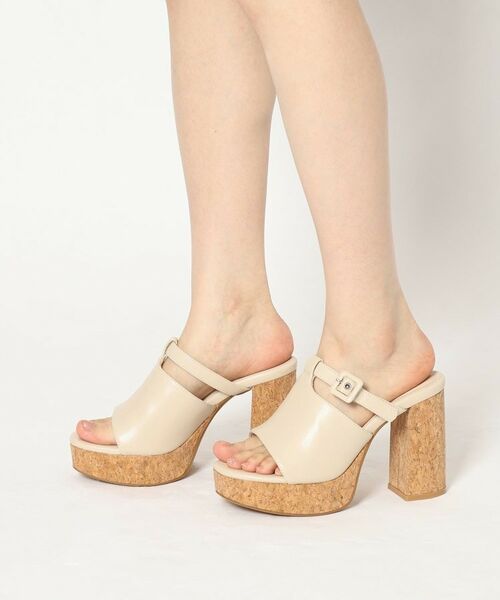 ESPERANZA / エスペランサ サンダル | ミニバックルコルクヒールミュール | 詳細13